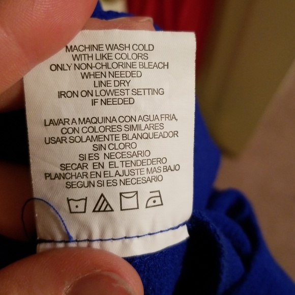 Long sleeve shift type dress.Size L Gibson Latimer - Picture 7 of 7